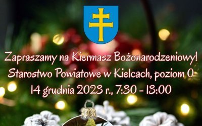 Zapraszamy na kiermasz świąteczny!